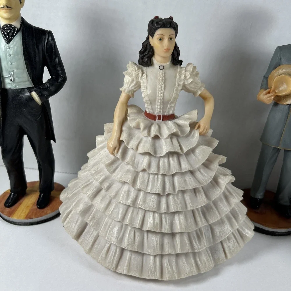 Herb Bridges Movie‎ Old South Memoribla Book Figures Music Box Lot